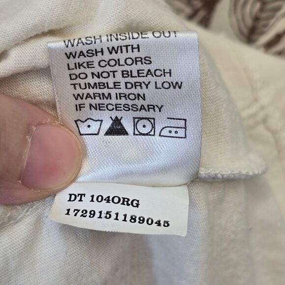 PCDS Earth Day 2012 Cream Short Sleeve 100% Organic Cotton T-Shirt S - Picture 9 of 16